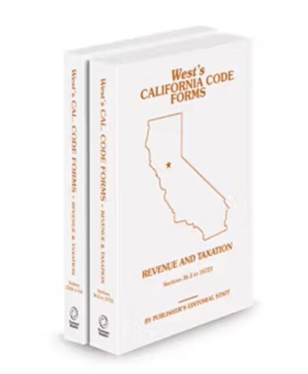 California Code Forms Revenue and Taxation