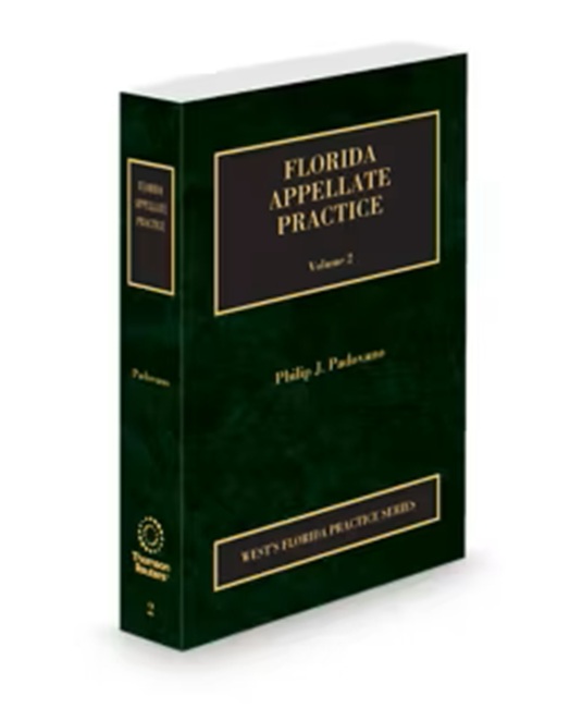 Florida Practice V.2 Appellate Practice, 2026 ed.