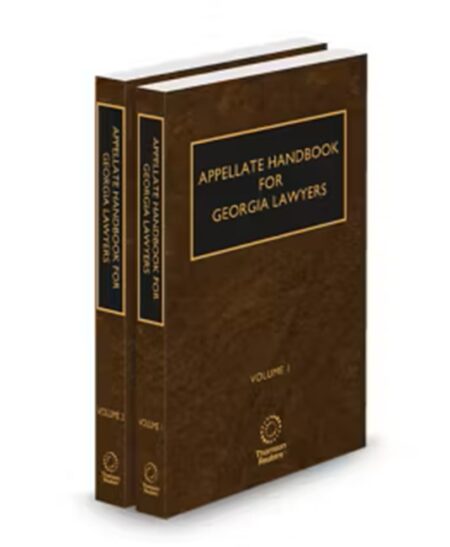 Appellate Handbook for Georgia Lawyers, 2026 ed.