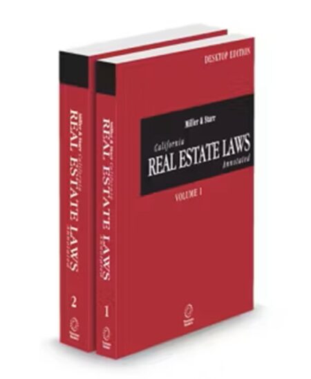 California Desktop Real Estate Laws, 2026 ed.
