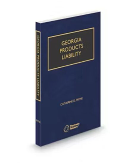Georgia Products Liability, 2025 ed.