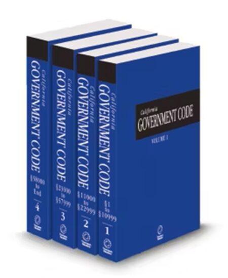 California Desktop Government Code, 2026 ed.