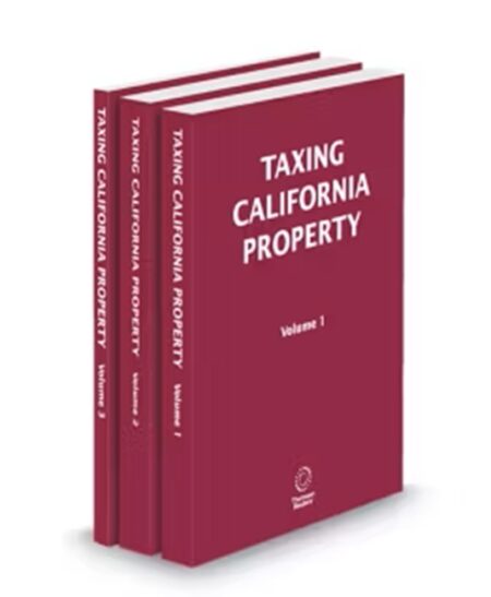 California Property Taxing, 2025-2026 ed.