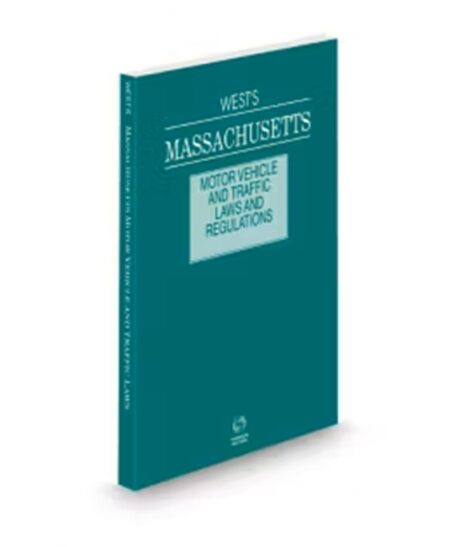 Massachusetts Motor Vehicle and Traffic Laws and Regulations, 2026 ed.