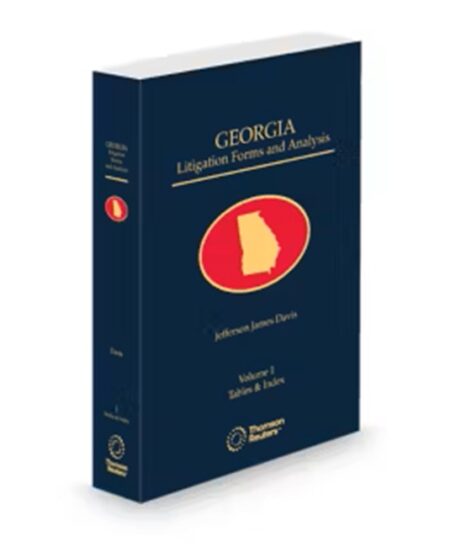 Georgia Litigation Forms and Analysis