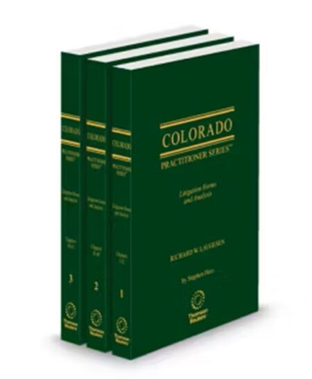Colorado Litigation Forms and Analysis