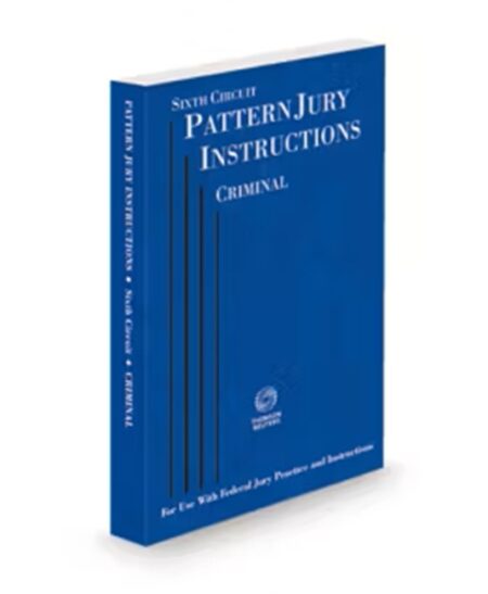 Pattern Jury Instructions Criminal 6th Circuit, 2022 ed.