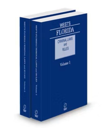 Florida Criminal Laws and Rules, 2026 ed.