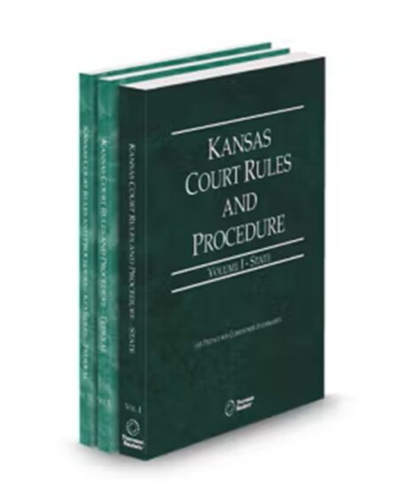 Kansas Court Rules State Federal and Federal KeyRules V.I-Iia