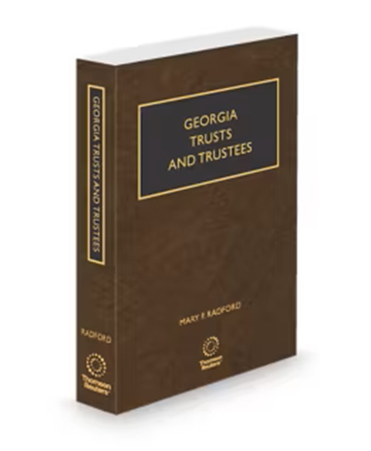 Georgia Trusts and Trustees, 2025-2026 ed.
