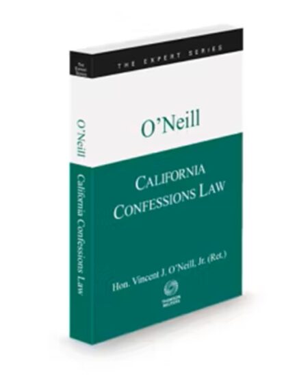 California Confessions Law, 2025-2026 ed.