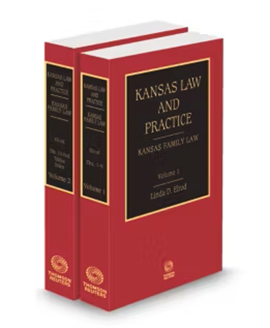 Kansas Law and Practice V.1 and V.2 Family Law, 2026 ed.