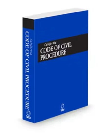 California Desktop California Code of Civil Procedure, 2026 ed.