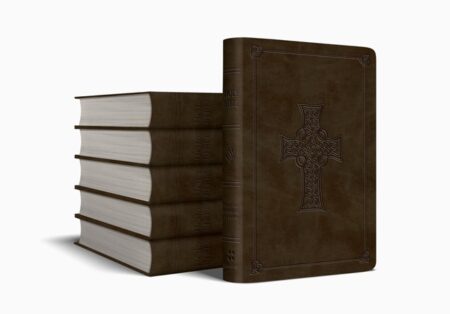 ESV Value Compact Bible TruTone, Olive, Celtic Cross Design, Case of 36