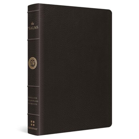 ESV The Psalms, Large Print (Top Grain Leather, Black) - Bulk Case of 28