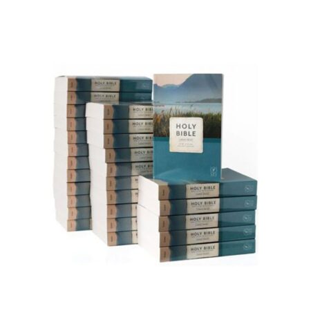 NLT Outreach Bible, Large Print (Paperback) - Bulk Case of 28