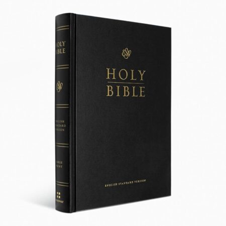 ESV Premium Pew Bible, Large Print, 11pt Font (Hardcover, Black) - Bulk Case of 12