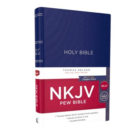 NKJV Pew Bible (Hardcover, Navy) - Bulk Case of 16