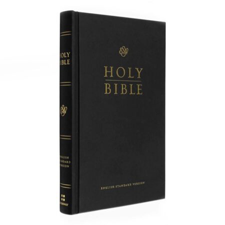 ESV Church Bible, 8pt Font (Hardcover, Black) - Bulk Case of 24
