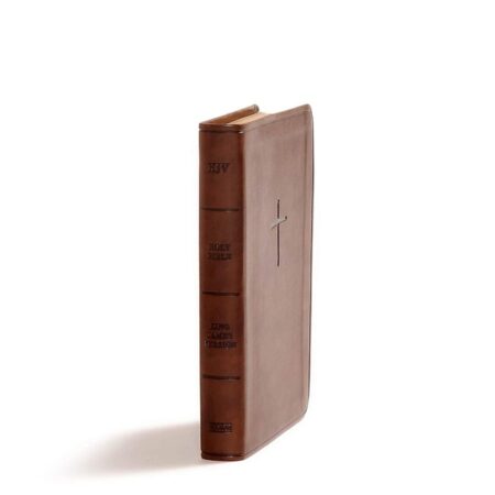 KJV Compact Bible (Leather Touch, Brown) - Bulk Case of 20