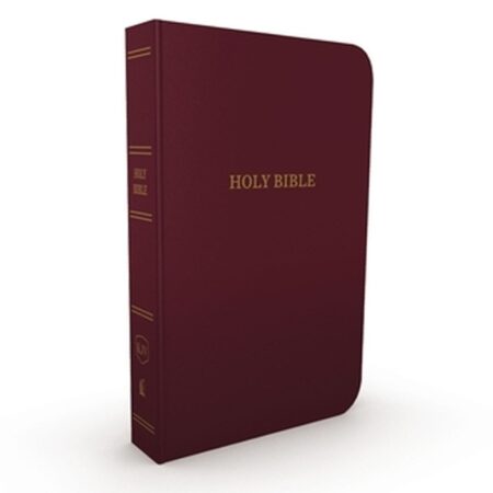 KJV Gift and Award Bible, Red Letter Edition (Leather Touch, Burgundy) - Bulk Case of 24