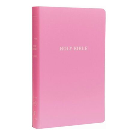KJV Gift and Award Bible (Leather Touch, Pink) - Bulk Case of 24
