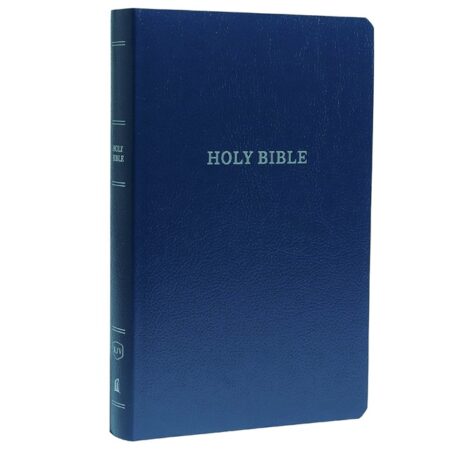 KJV Gift and Award Bible, Comfort Print (Leather Touch, Blue) - Bulk Case of 24
