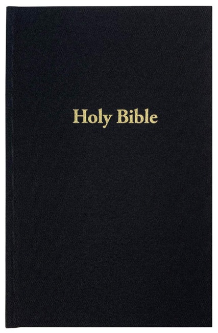 NASB Pew Bible, Large Print (Hardcover, Black) - Bulk Case of 16