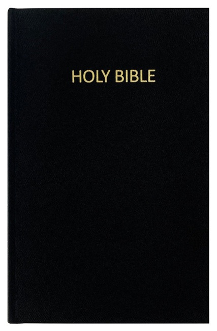 NASB Pew Bible, Large Print (Cloth over Board, Black) - Bulk Case of 16