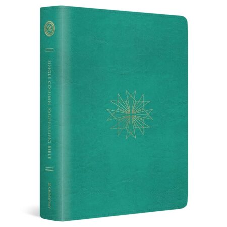 ESV Single Column Journaling Bible (TruTone Leather, Teal) - Bulk Case of 8