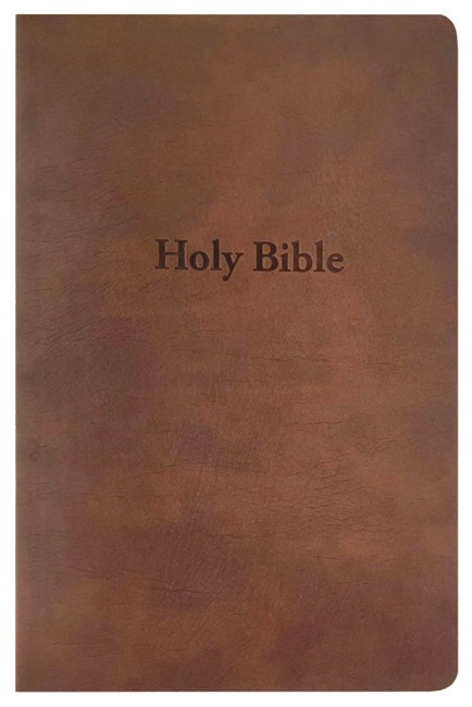 NASB Large Print Text Bible, Large Print (Imitation Leather, Brown) - Bulk Case of 16