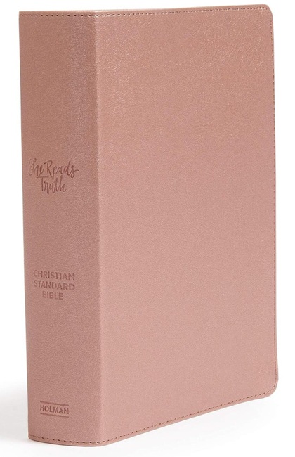CSB She Reads Truth Bible, Devotional (LeatherTouch, Rose Gold) - Bulk Case of 8