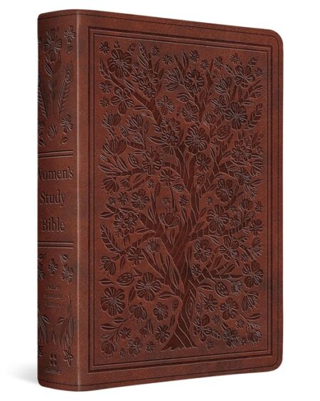 ESV Women's Study Bible: TruTone, Chestnut, Almond Tree Design - Case of 8