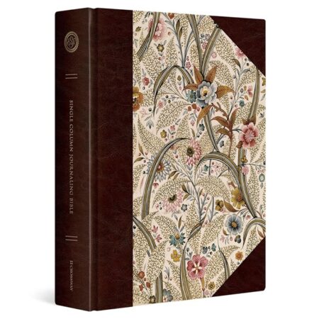 ESV Single Column Journaling Bible, Large Print (Hardcover, Summer Garden) - Bulk Case of 10