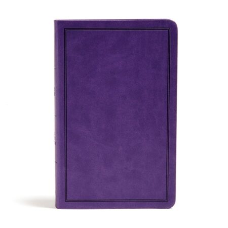 KJV Deluxe Gift Bible (LeatherTouch, Purple) - Bulk Case of 28