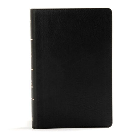 KJV Large Print Personal Size Reference Bible, Thumb Indexed (Leather Touch, Black) - Bulk Case of 12