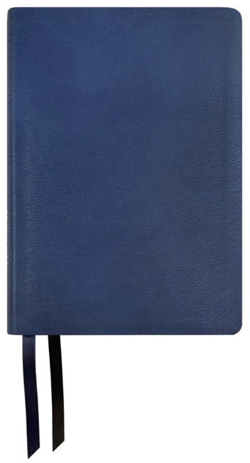 NASB Large Print Ultrathin Reference Bible, Large Print (Imitation Leather, Blue) - Bulk Case of 10
