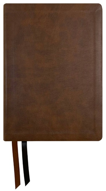 NASB 2020 Large Print Ultrathin Reference Bible (Imitation Leather, Brown) - Bulk Case of 10