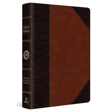 ESV Large Print Wide Margin Bible, Large Print (TruTone Leather, Brown/Cordovan) - Bulk Case of 10