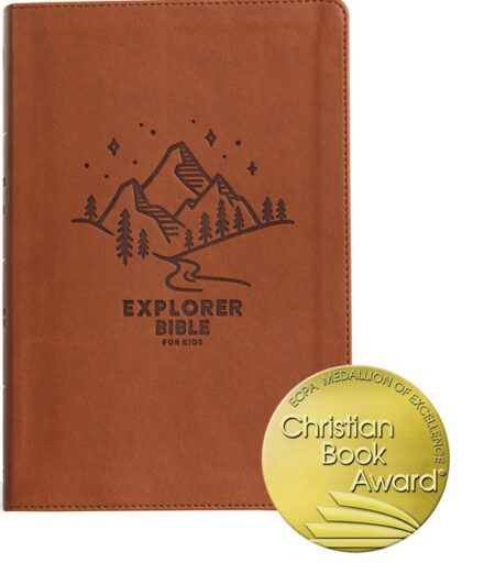 CSB Explorer Bible for Kids (LeatherTouch, Brown Mountains) - Bulk Case of 12