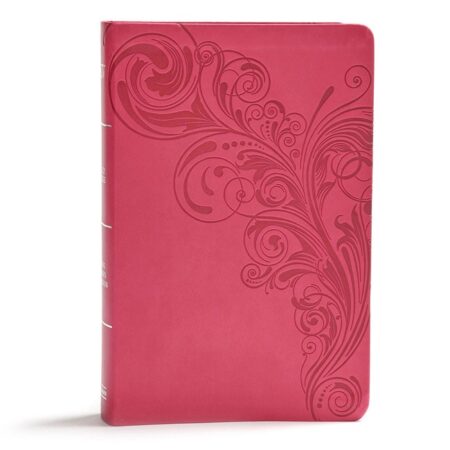 KJV Giant Print Reference Bible, Giant Print (LeatherTouch, Pink) - Bulk Case of 12