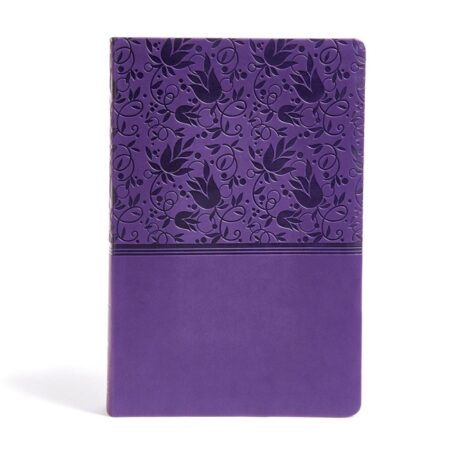 KJV Super Giant Print Reference Bible, Giant Print (LeatherTouch, Purple) - Bulk Case of 10