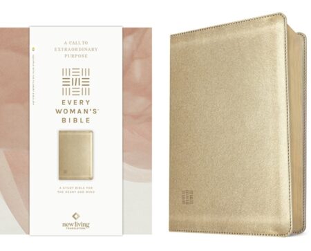 NLT Every Woman's Bible, Filament Enabled (Imitation Leather, Soft Gold) - Bulk Case of 10