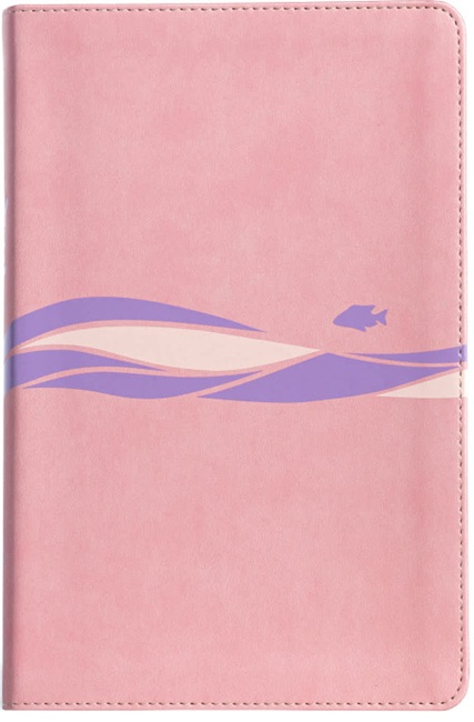 CSB Easy-for-Me Bible for Early Readers, Coral Pink LeatherTouch - Bulk Case of 18