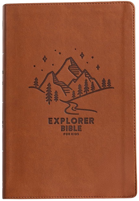CSB Explorer Bible for Kids, Indexed (LeatherTouch, Brown Mountains) - Bulk Case of 12