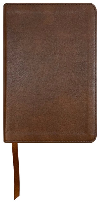NASB Compact Text Bible, Standard Print (Imitation Leather, Brown) - Bulk Case of 24