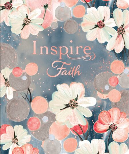 NLT Inspire FAITH Bible, Filament Enabled (Imitation Leather, Watercolor Garden) - Bulk Case of 8