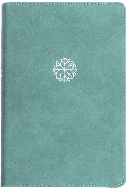 CSB Personal Size Giant Print Bible, Giant Print (Leather Touch, Earthen Teal) - Bulk Case of 12