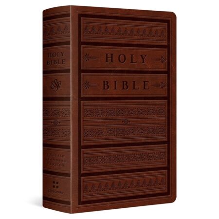 ESV Large Print Personal Size Bible, Large Print (TruTone Leather, Brown) - Bulk Case of 16