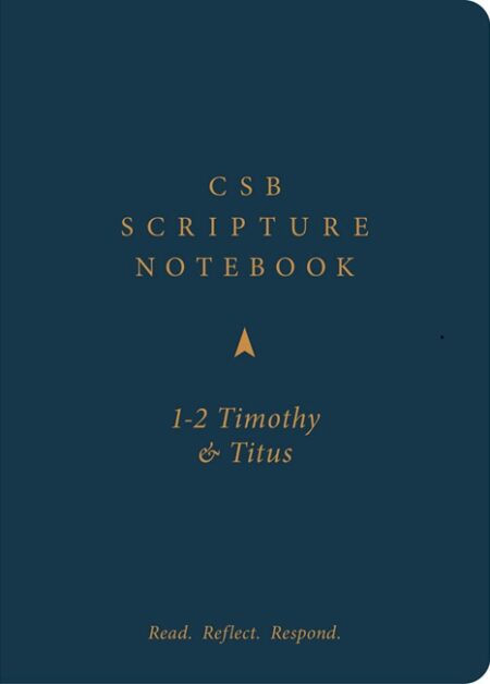 CSB Scripture Notebook, 1-2 Timothy and Titus, Large Print (Paperback) - Bulk Case of 100